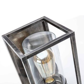 Vonkajšie svietidlo Cubic³ 3365, nikel/číra - Image 2