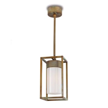 Závesná lampa Cubic³ 3368 mosadz/opál - Image 2
