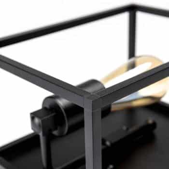 Nástenné svietidlo Cubic³ 3385 čierne, šírka 15 cm - Image 2