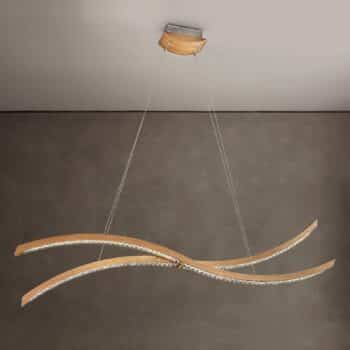 Zakrivené závesné LED svietidlo Libe S160 - Image 2