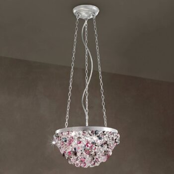 Polguľovitá závesná Lampa Rosemery - Image 2