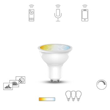 Müller Licht tint white LED reflektor GU10 5W CCT - Image 3