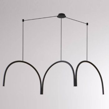 Arkade System závesné LED svetlo s tromi oblúkmi