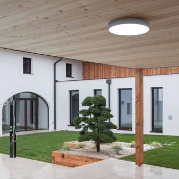 Molto Luce Bado IP54 SD stropné svetlo Ø40cm biela - Image 2
