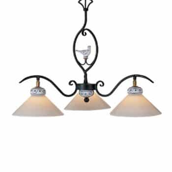 Menzel Provence Chalet – závesná lampa 3-pl.