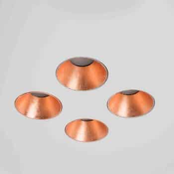 ICONE Confort – stropné LED svietidlo biele-meď - Image 4