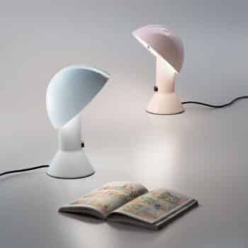Martinelli Luce Elmetto stolná lampa svetlomodrá - Image 2