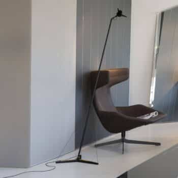 Martinelli Luce Y3 stojaca LED lampa, čierna - Image 2