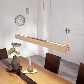 Rothfels Alin závesné LED svetlo, dub prír., 98 cm