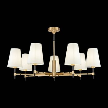 Maytoni Zaragoza luster 7-pl. textilné tienidlo