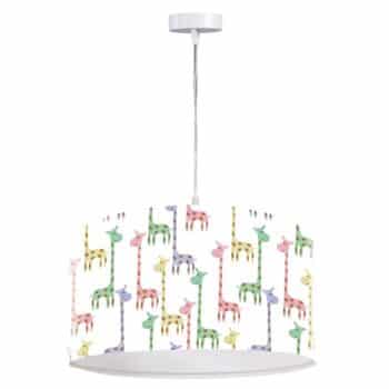 Závesná lampa Žirafa, potlačené tienidlo Ø 40 cm - Image 4