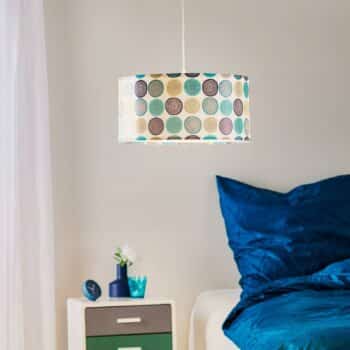 S moderným motívom potlačená závesná lampa Aqua - Image 4
