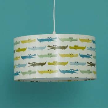Detská závesná lampa Kroko s pestrým motívom - Image 4