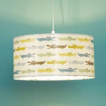 Detská závesná lampa Kroko s pestrým motívom - Image 3