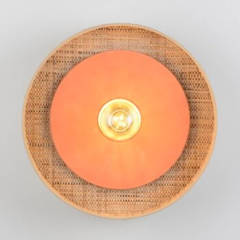 MARKET SET Portinatx nástenná lampa terakota Ø40cm - Image 2