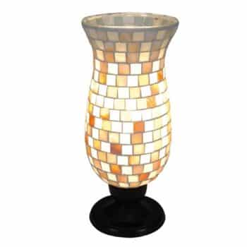 Stolná lampa Yara s mozaikovým tienidlom