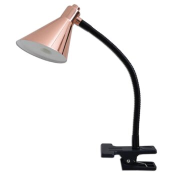 Medená upínacia LED lampa Janita - Image 4
