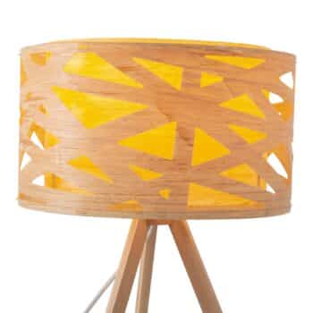 Stolná lampa Finja s trojnohým rámom z bambusu - Image 2