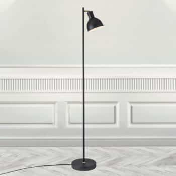 Stojaca lampa Pop v pôvabnom dizajne, antracitová