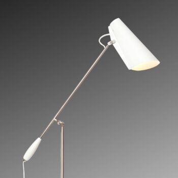 Northern Birdy stojaca retro lampa, biela - Image 2
