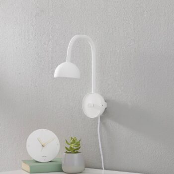 Northern Blush nástenné LED svietidlo, biele - Image 2