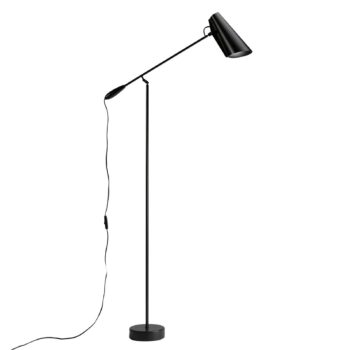 Northern Birdy – stojaca lampa v čiernej - Image 2