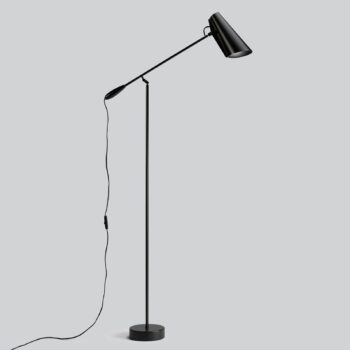 Northern Birdy – stojaca lampa v čiernej