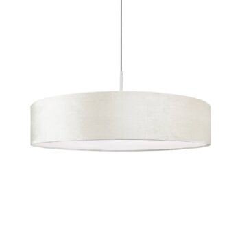 Závesná lampa Laguna, krémová, Ø 65 cm