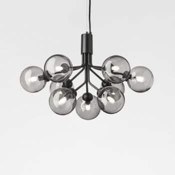 Nuura Apiales 9 závesná lampa, čierna/sivá - Image 2