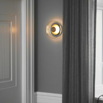 Nuura Blossi Wall/Ceiling nástenné LED svetlo číra