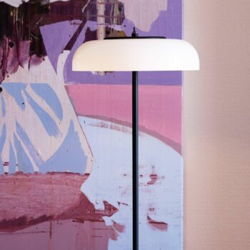 Nuura Blossi Floor Ø 29 stojaca LED, čierna/biela - Image 2