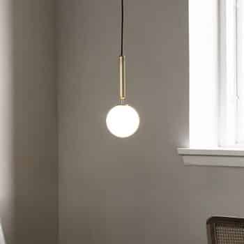 Nuura Miira 1 Large závesná lampa 1pl mosadz/biela - Image 2