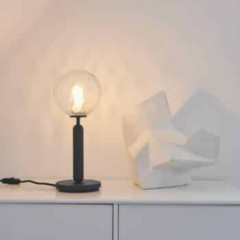 Nuura Miira Table stolová lampa sivá/číra