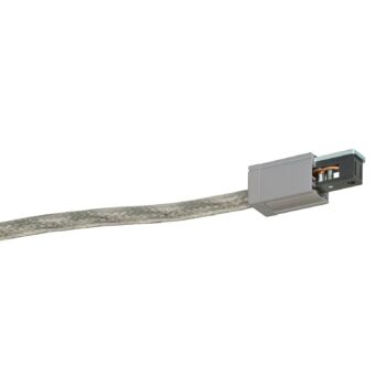 Oligo SMART.TRACK koncový napájač vpravo, chróm - Image 4