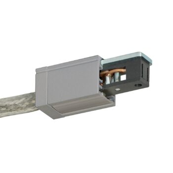 Oligo SMART.TRACK koncový napájač vpravo, chróm - Image 3