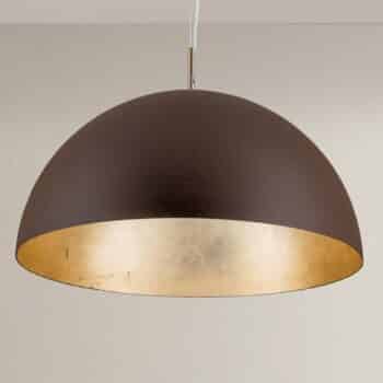 Závesná lampa Nerry, hnedo-zlatá - Image 3