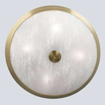 Stropné svietidlo Jaya sklenené tienidlo 42 cm - Image 2