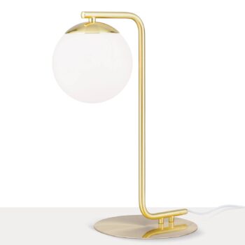 Stolná lampa Madis s guľovým tienidlom zo skla - Image 2