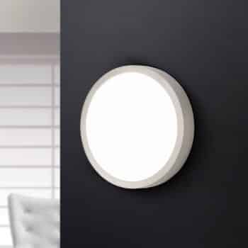 Stropné LED svietidlo Bully, satén 14 cm - Image 2