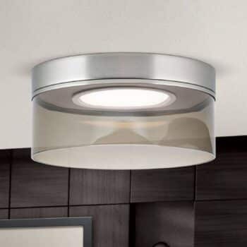 Stropné LED svietidlo Francis matný nikel Ø 30 cm - Image 2