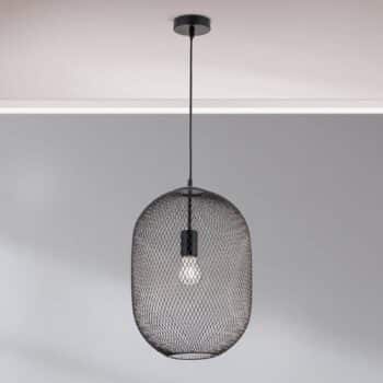 Závesná lampa Georgina s klietkovým tienidlom - Image 2