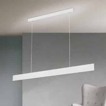 Závesné LED svietidlo Gideon up- & downlight biele - Image 2