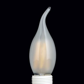 LED sviečka E14 4,5W náraz vetra matná stmieva - Image 2