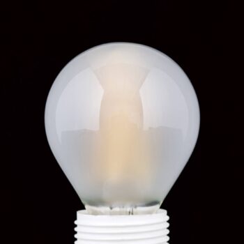 LED žiarovka E27 G45 4,5 W matná 827 stmievateľná - Image 2