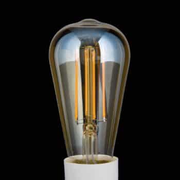 Rustikálna LED E27 ST64 6W jantár 2 200 K stmieva - Image 2