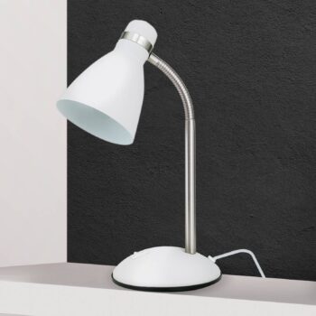 LED lampa na písací stôl School, biela - Image 2
