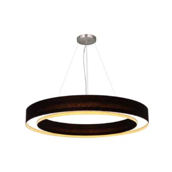 Kruhové LED závesné svietidlo Cloud, 45 cm