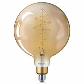 Philips E27 Giant LED Globe 6,5W zlatá stmieva - Image 3