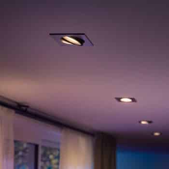 Philips Hue Centura zapustené LED hranaté, hliník - Image 2
