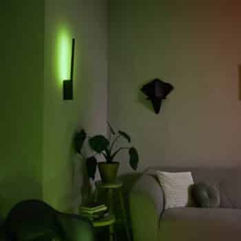 Philips Hue Lian LED nástenná lampa RGBW, čierna - Image 2